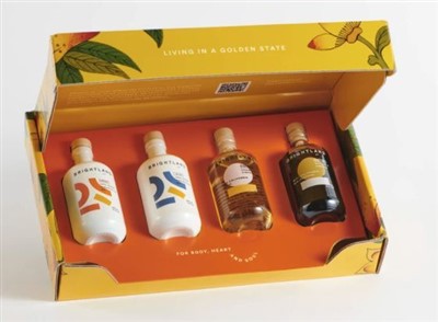 Bosca síntiús bronntanais fíona